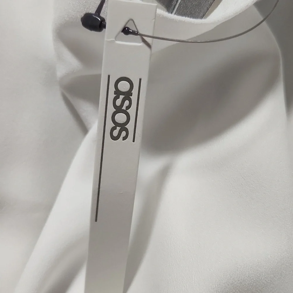 ASOS ELEGANT White  Women's Top Size 14. - Picture 10 of 10